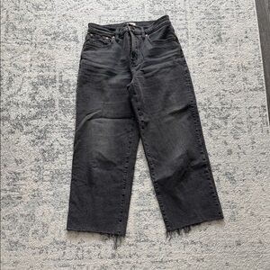 Madewell Black Denim Jeans